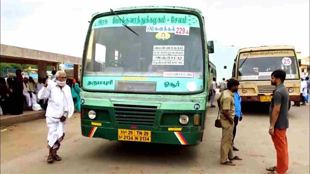 TNSTC Bus Timings from Anchetty
