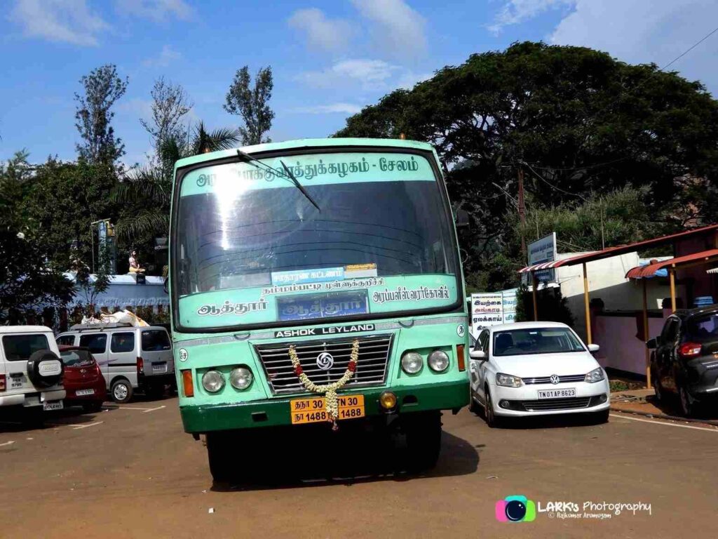 TNSTC Bus Timings from Attur