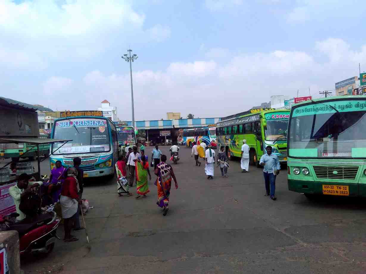 TNSTC Bus Timings from Gingee