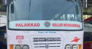 Palakkad to Kollur Mookambika Bus Timings KSRTC Minnal ATC 91