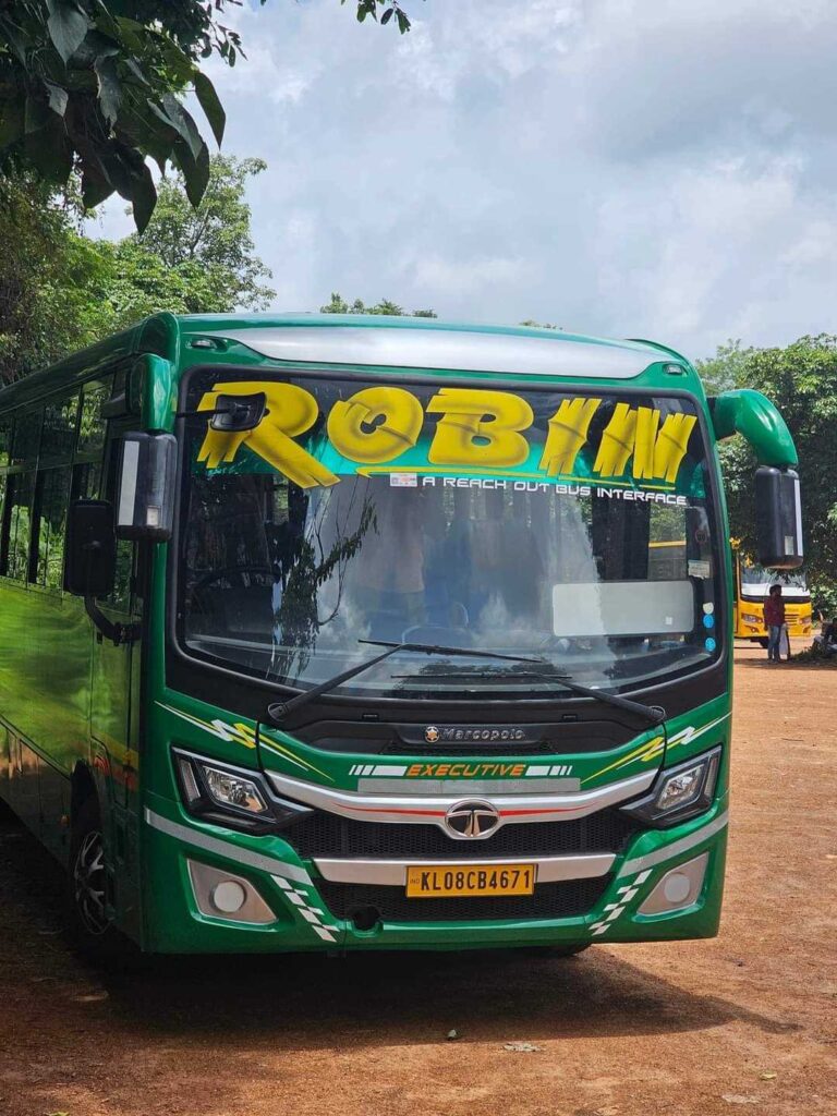 Punalur to Coimbatore Bus Timings ROBIN