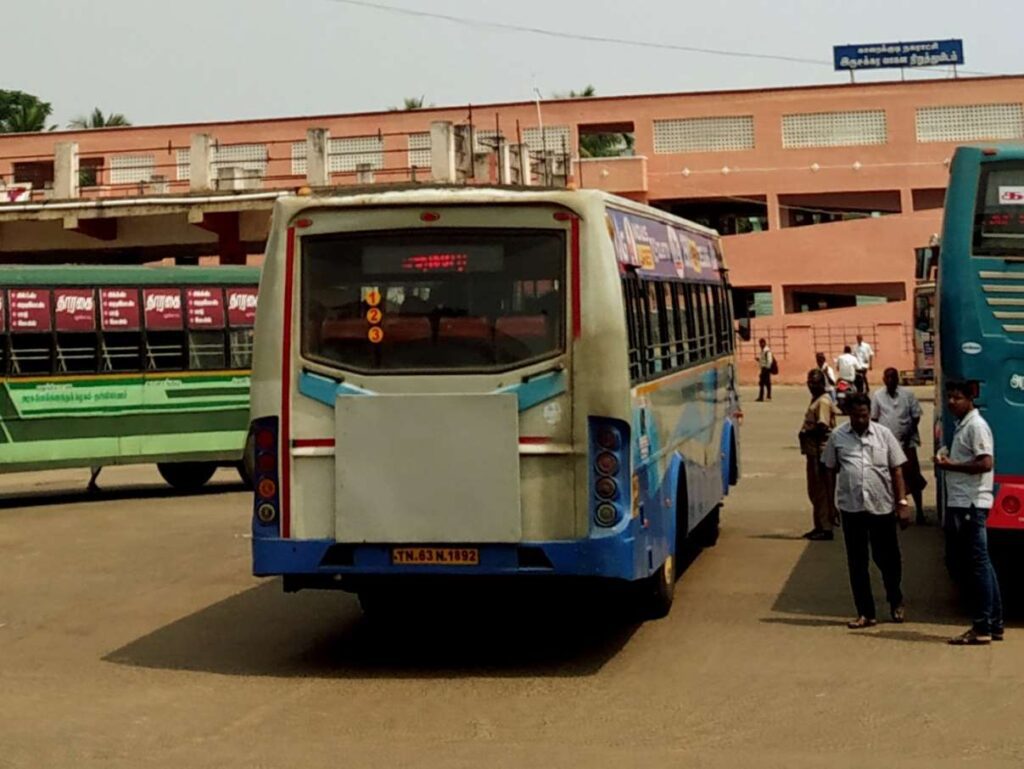 Karaikudi to Sivakasi Bus Timings TNSTC TN 63 n 1892