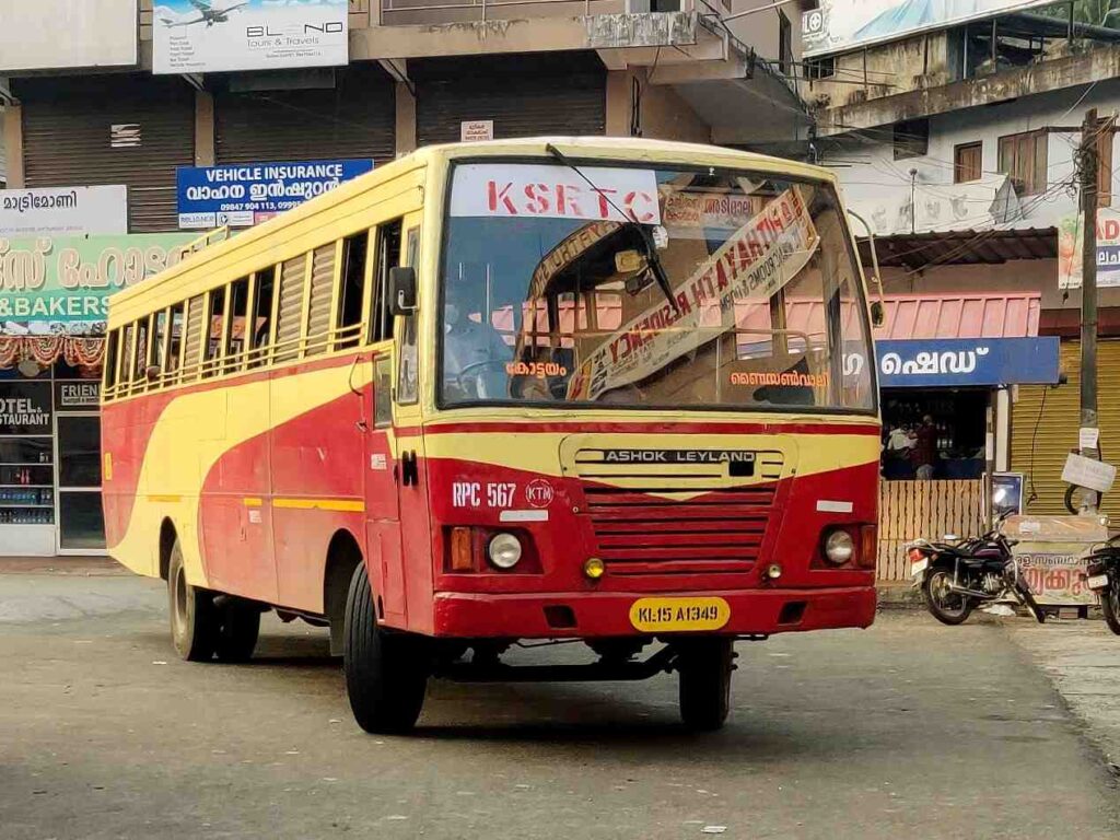 Kottayam - Bison Valley - Muttukadu Bus Timings KSRTC RPC 567
