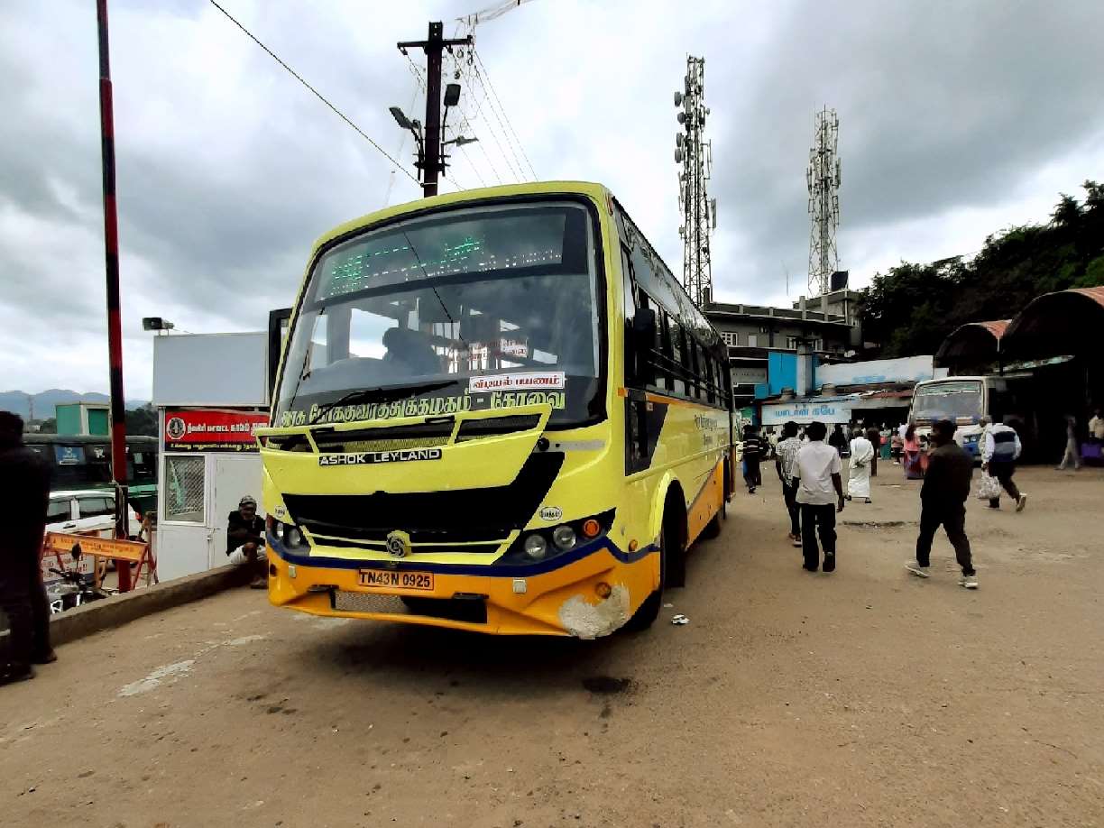 Kotagiri to Sholurmattam Bus Timings TNSTC TN 43 N 0925 