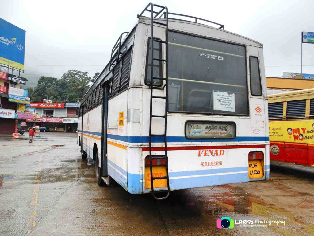 Cumbum to Udumbanchola Bus Timings KSRTC RPM 814