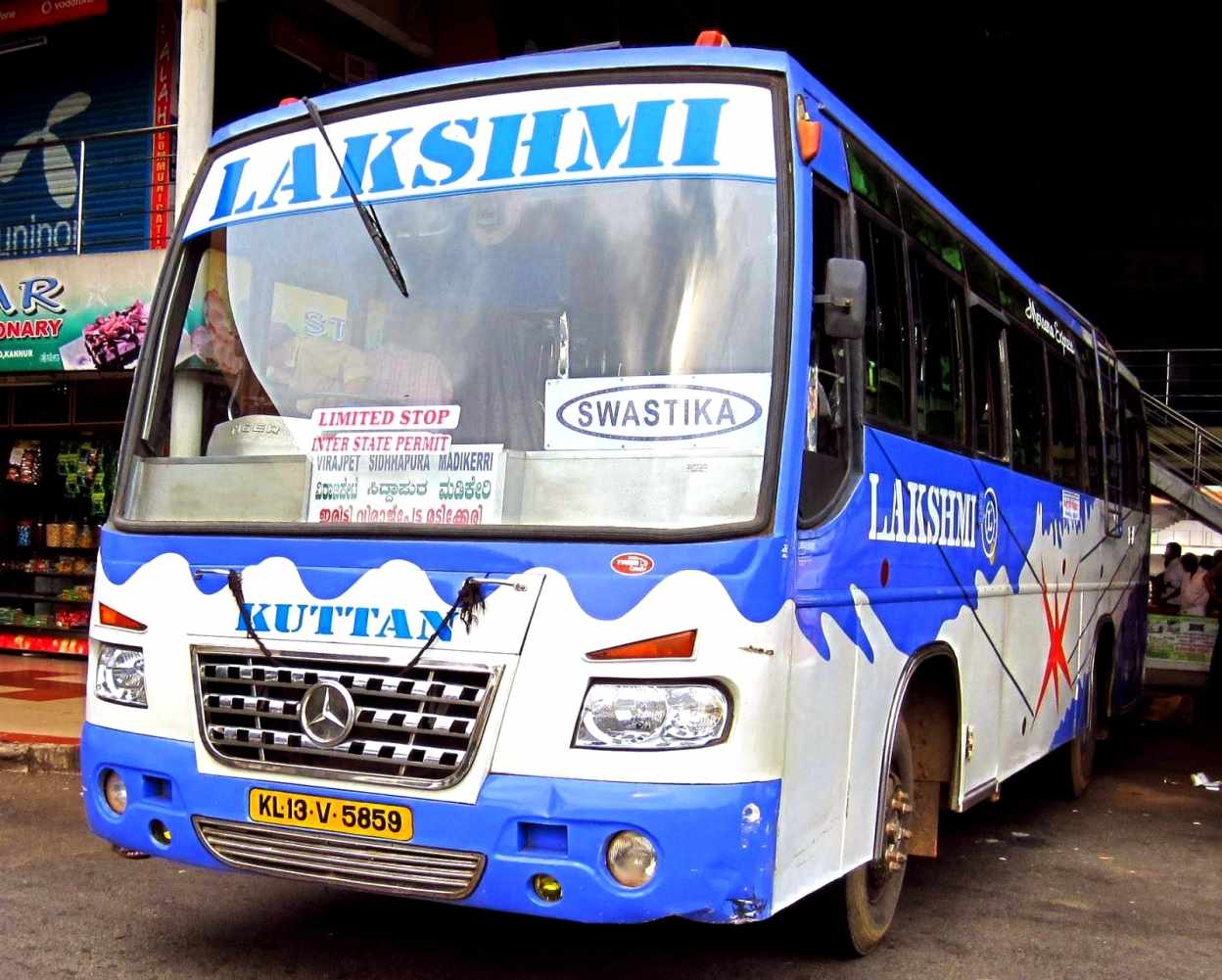 Kannur to Madikeri Bus Timings