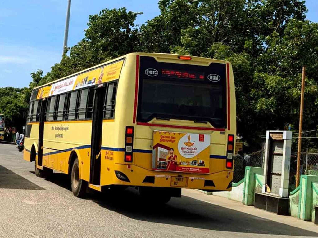 Paramakudi to Tiruchendur Bus Timings TNSTC TN 63 N 1748