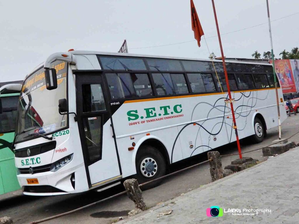 Vaikom to Chennai Bus Timings SETC UD 774