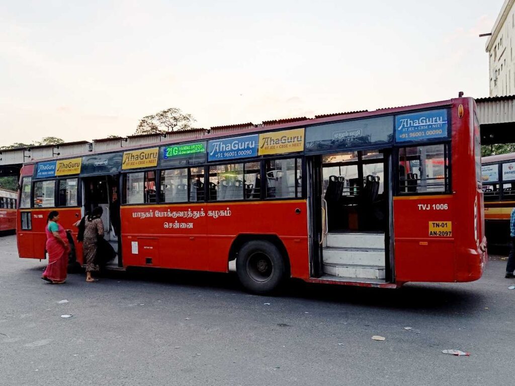 Chennai MTC Bus Timings City Bus Schedule Routes