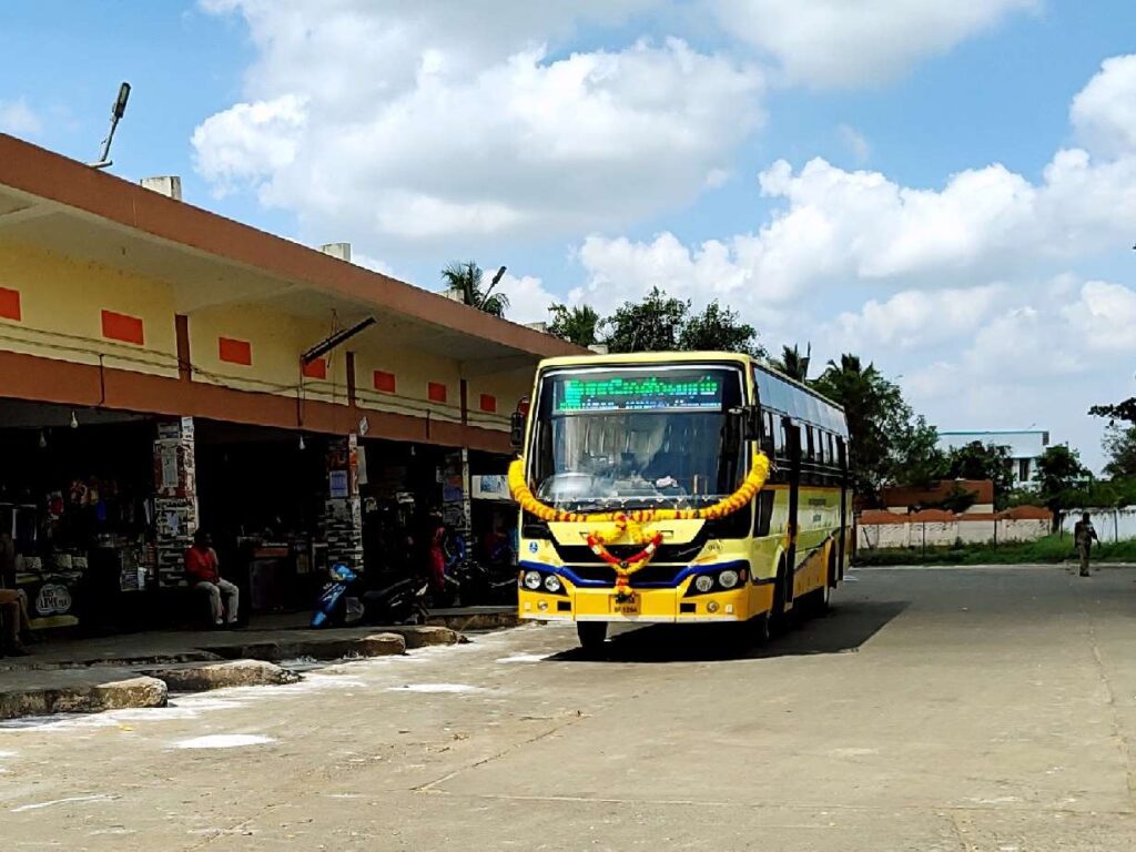 TNSTC Bus Timings from Peravurani Bus Stand