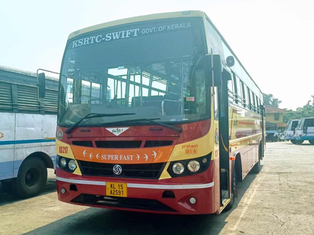 Kayamkulam to Palakkad Bus Timings - KSRTC Bus Schedule - KS217 Super Fast