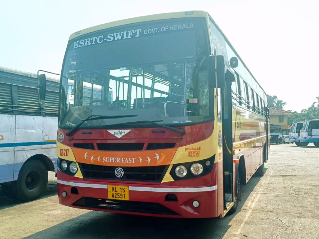 Kayamkulam to Palakkad Bus Timings KSRTC KS217