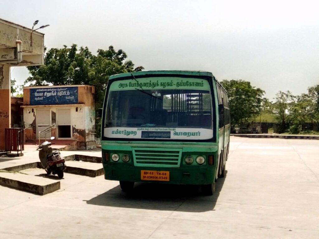 Mayiladuthurai to Poraiyar Bus Timings TNSTC TN 68 N 0349