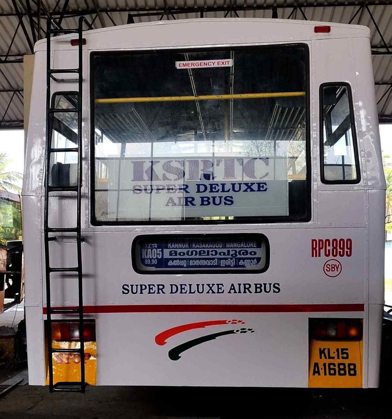 Sulthan Bathery to Mangalore Bus Timings KSRTC RPC 899