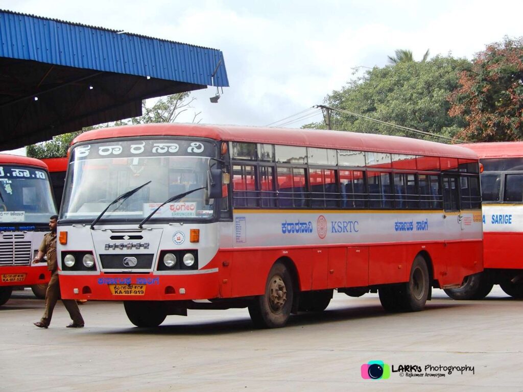 KSRTC Bus Timings from Sringeri Bus Stand