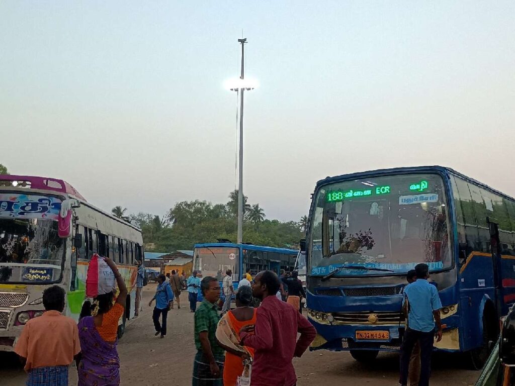 PRTC Local Bus Timings from Puducherry Bus Stand
