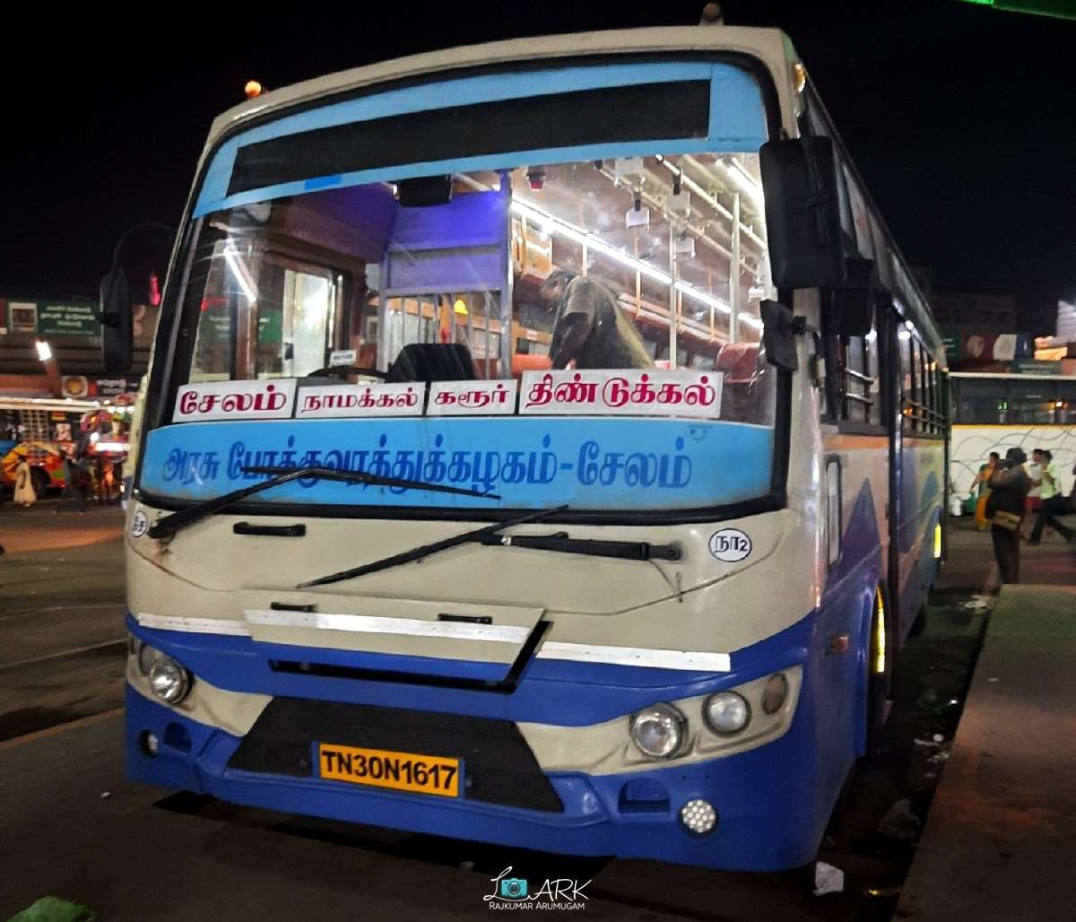 TNSTC Bus Timings from Dindigul Bus Stand