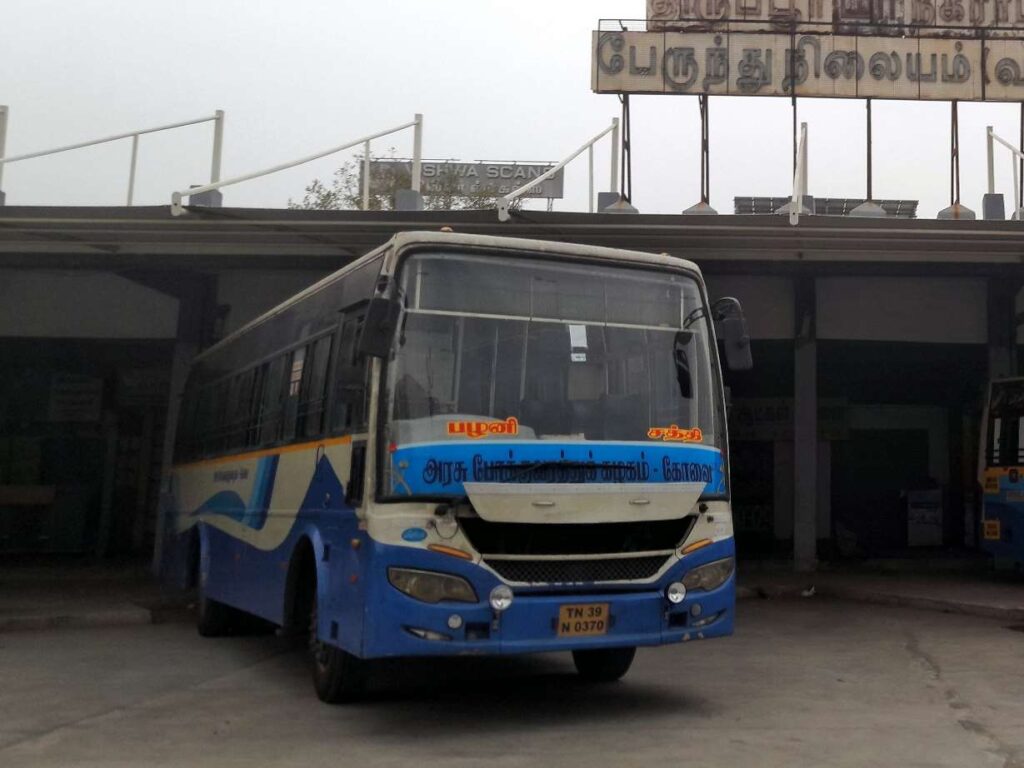 Tiruppur to Palani Bus Timings TNSTC TN 39 N 0370