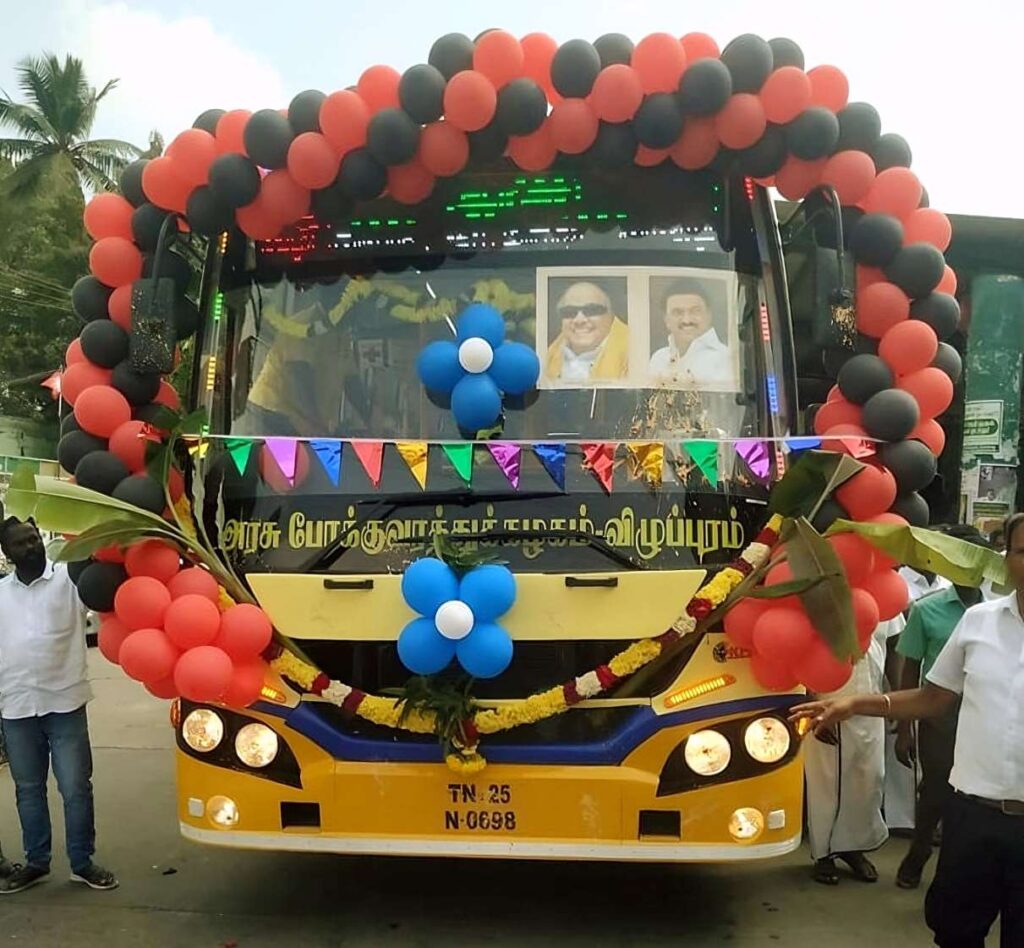 Arani to Chennai Bus Timings TNSTC TN 25 N 0698