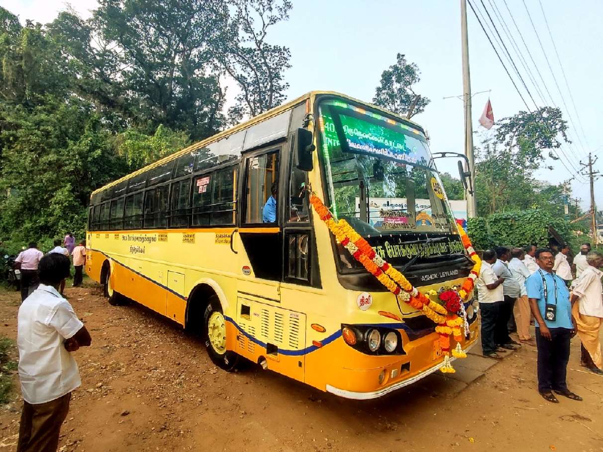 Aryankavu to Tirunelveli Bus Timings TNSTC TN 72 N 2449