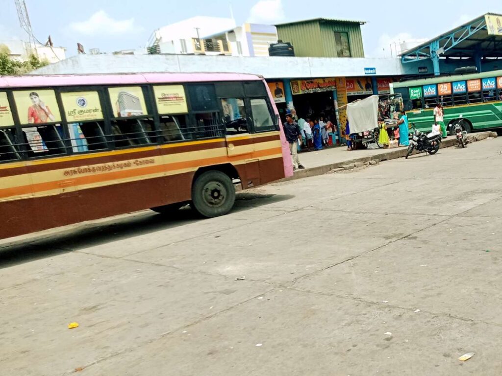 Bus Timings from Dharapuram Bus Stand (Town Bus & TNSTC)