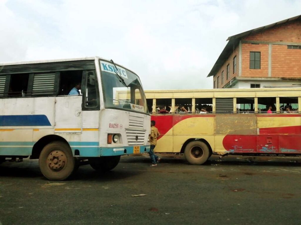 Bus Timings from Naduvil (KSRTC & Private)