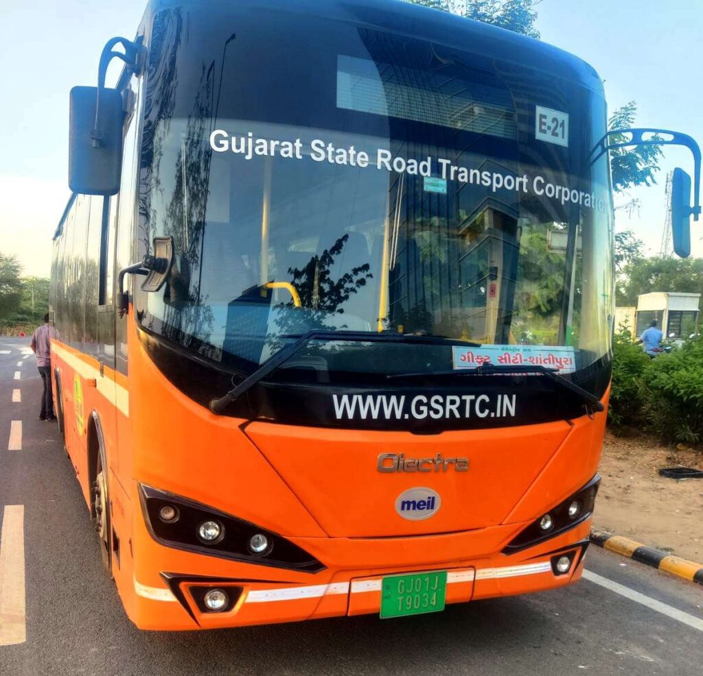 GSRTC Bus Time Table from GIFT City