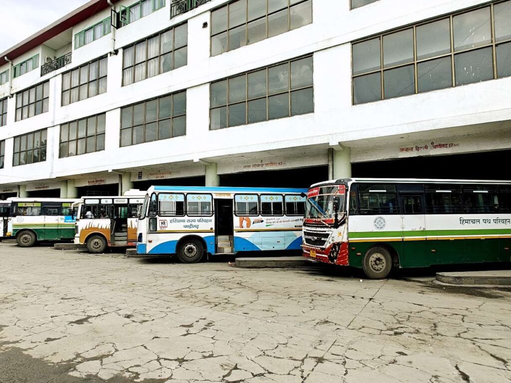 HRTC Bus Timings from Shimla - ISBT Tutikandi