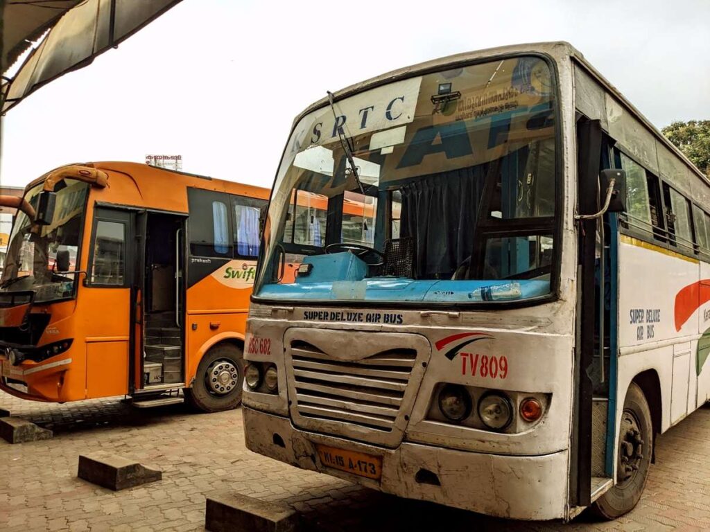 KSRTC Bus Timings from Kannur Bus Stand