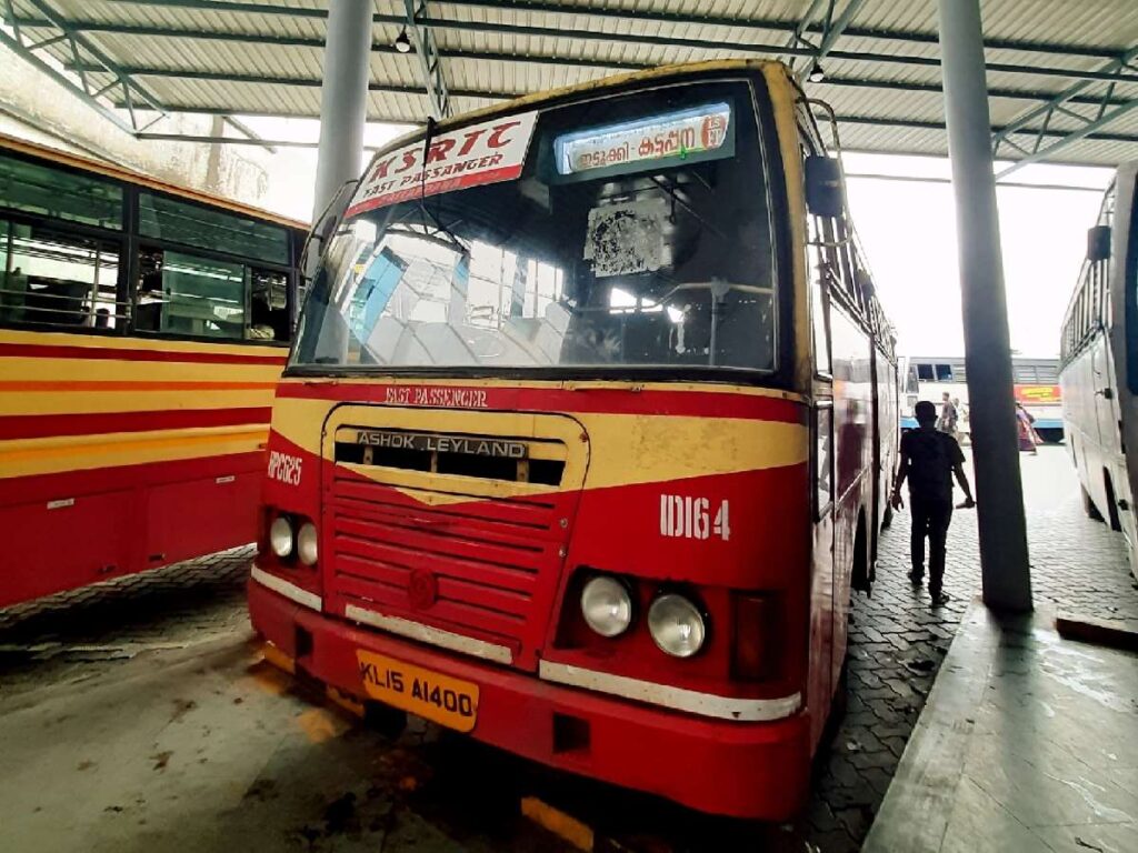 KSRTC Bus Timings from Palakkad Bus Stand