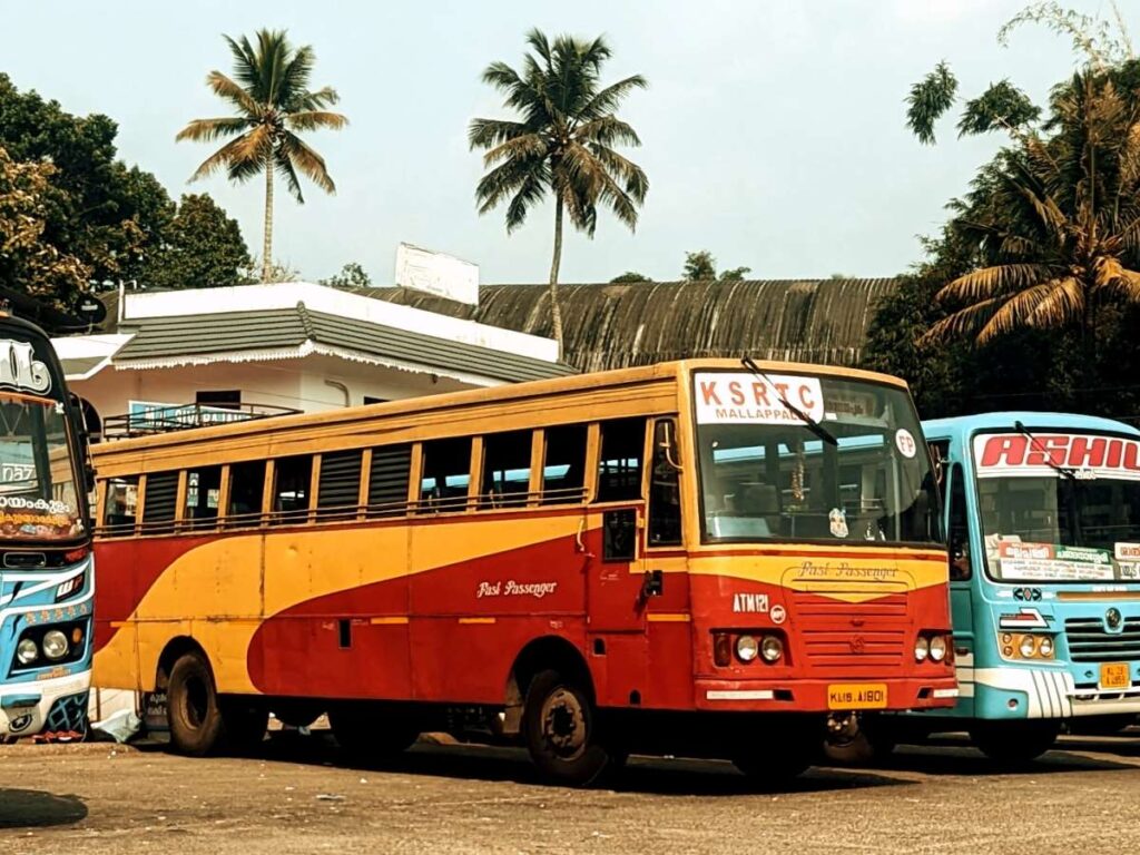 Mallappally to Thiruvananthapuram Bus Timings KSRTC ATM 121