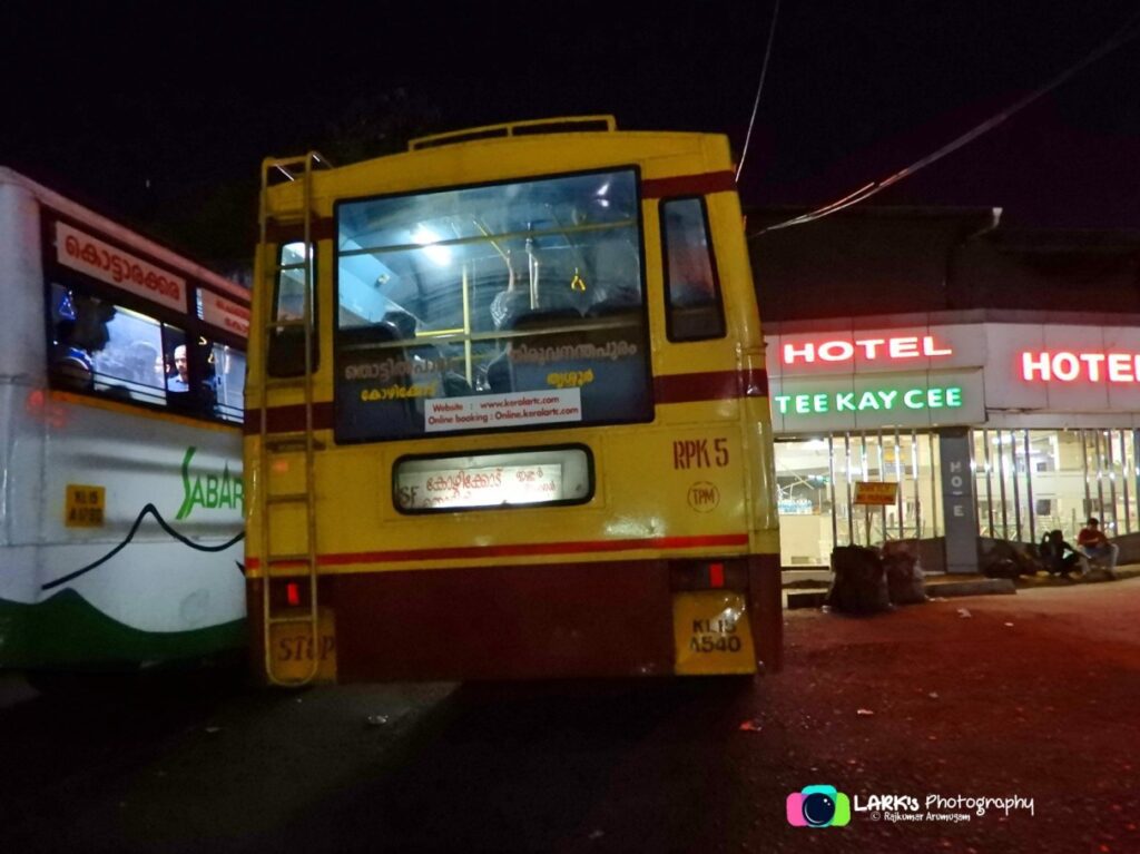 Thottilpalam to Kottayam Bus Timings KSRTC Super Fast RPK 5