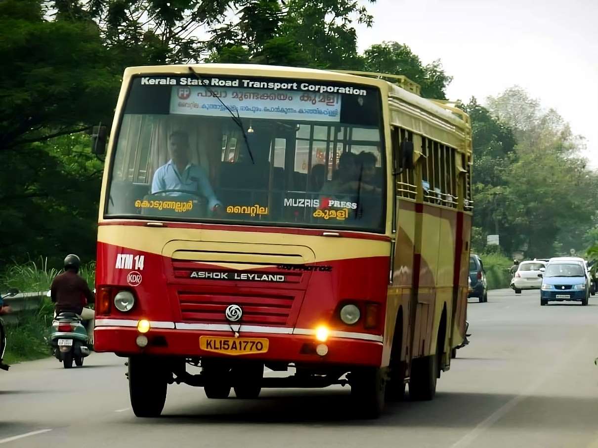 Kodungallur to Kumily Bus Timings KSRTC ATM 14