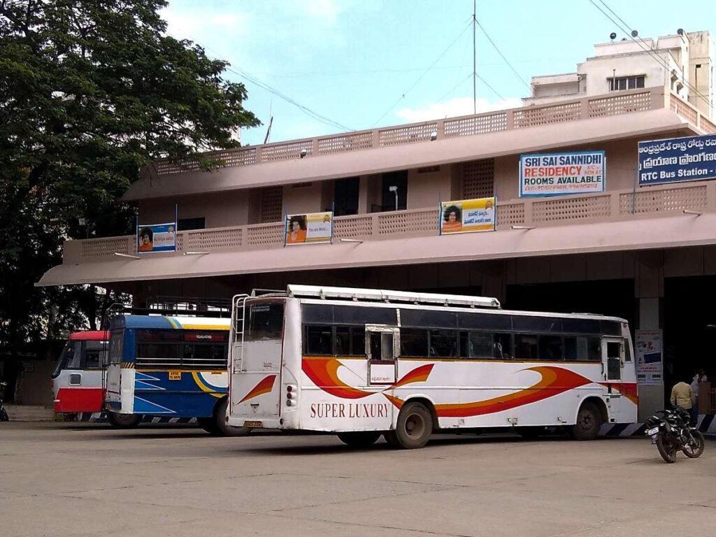 APSRTC Bus Timings from Puttaparthi Bus Stand