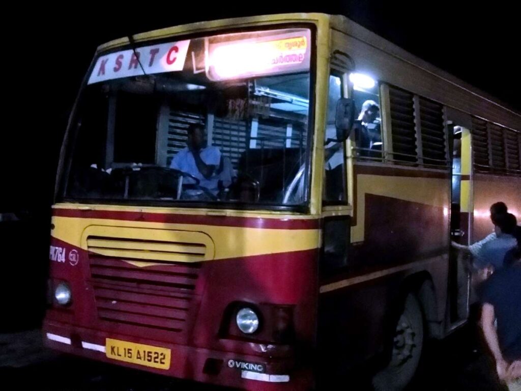 Cherthala to Kumily Bus Timings - KSRTC Bus Schedule - Fort Kochi to Thekkady Bus Timings
