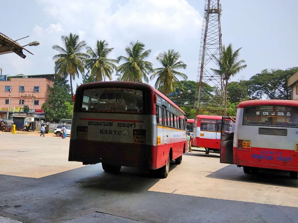 KSRTC Bus Timings from Kushalnagar Bus Stand