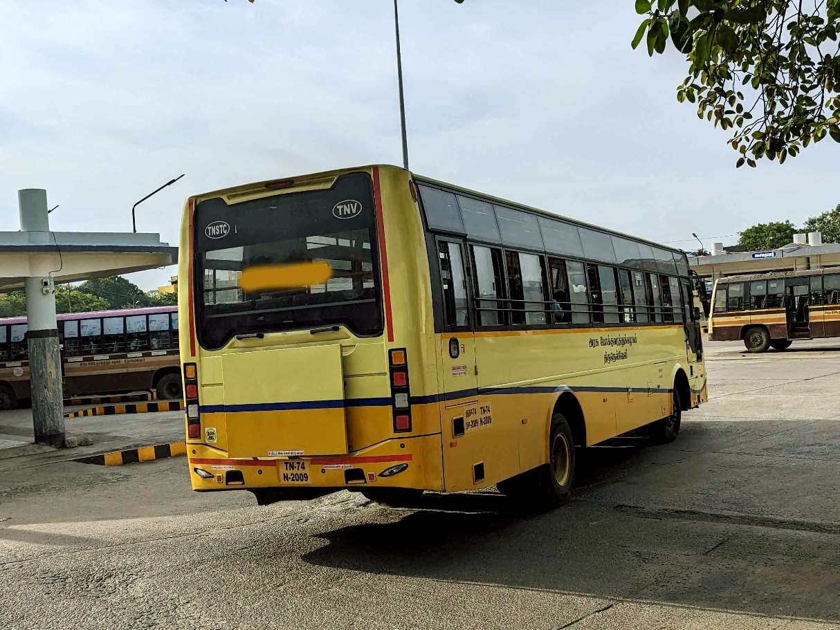 Nagercoil to Thanjavur Bus Timings - TNSTC Bus Schedule