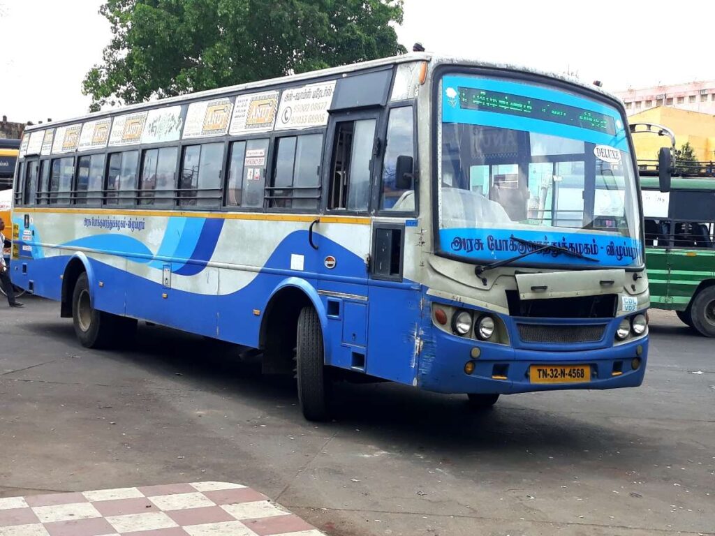 TNSTC Bus Timings from Srimushnam Bus Stand