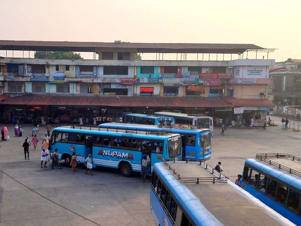 Bus Timings from Kothamangalam Private Bus Stand