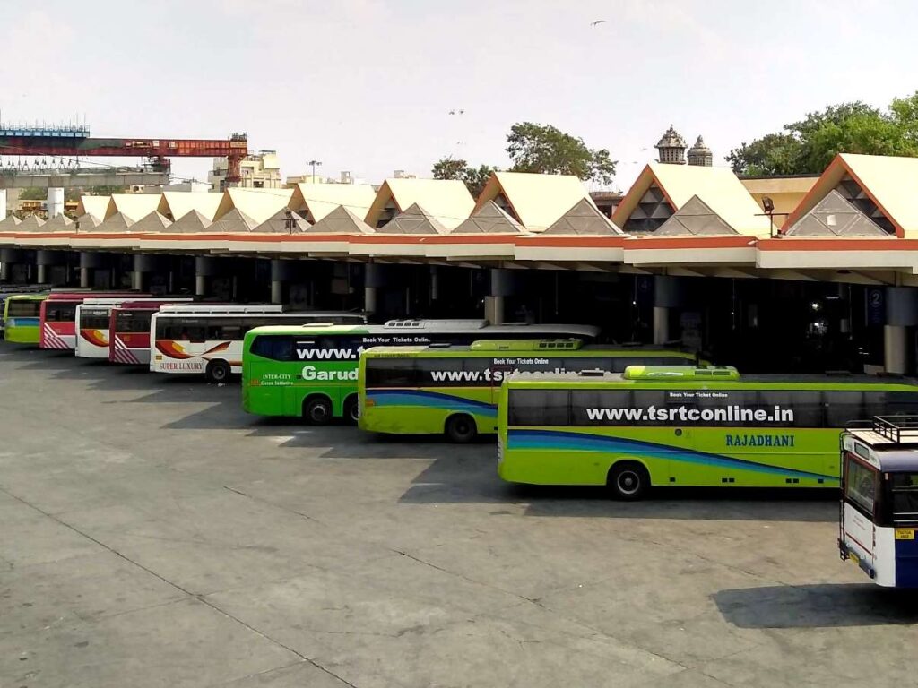 TSRTC Bus Timings from Hyderabad and Major Cities in Telangana