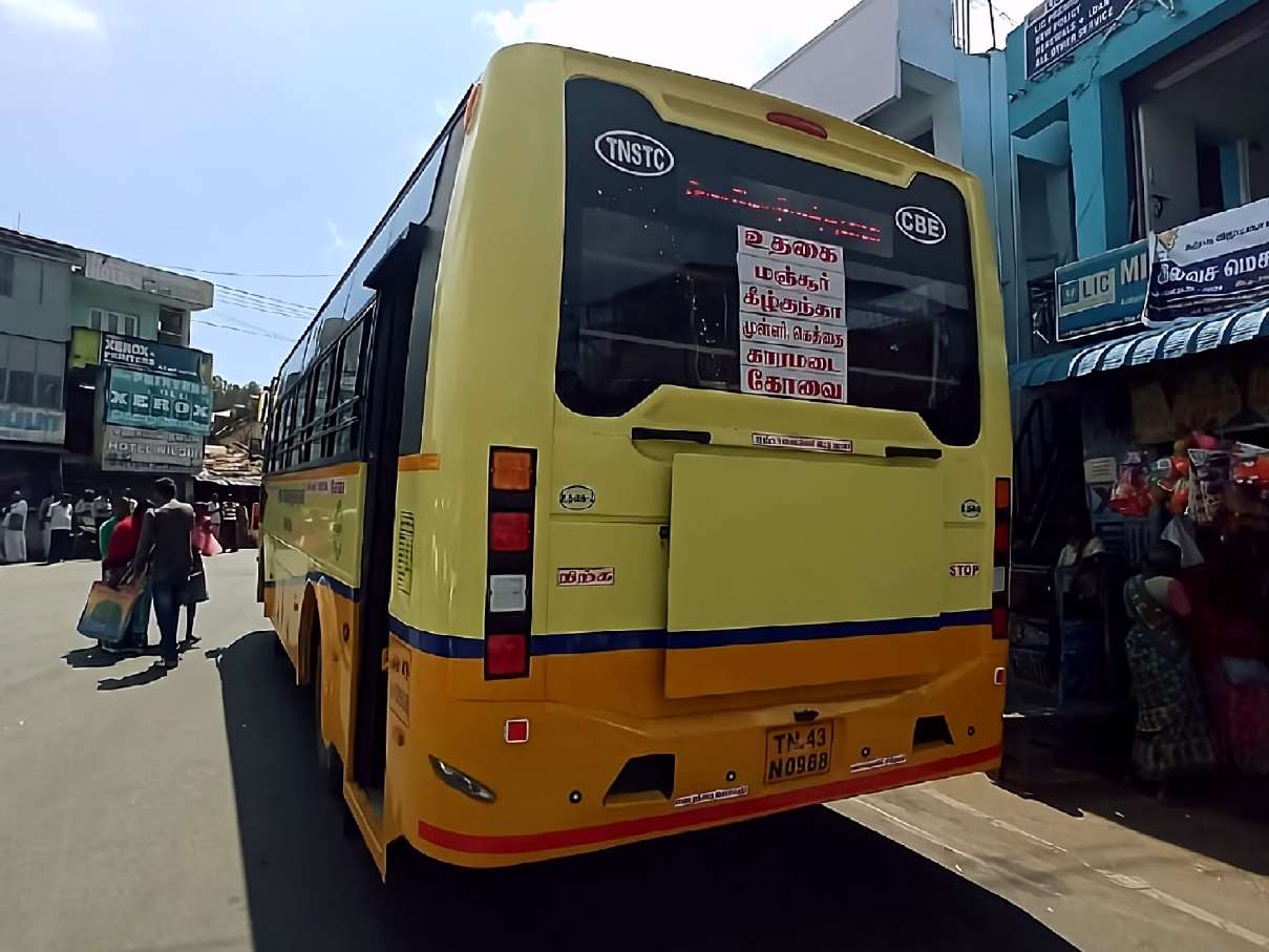 Manjoor Bus Timings - TNSTC Bus Timings from Manjoor