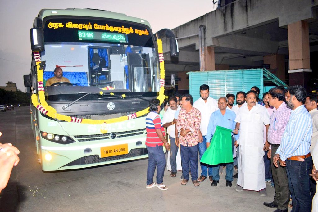 SETC Chennai Madhavaram to Bangalore Bus Timings
