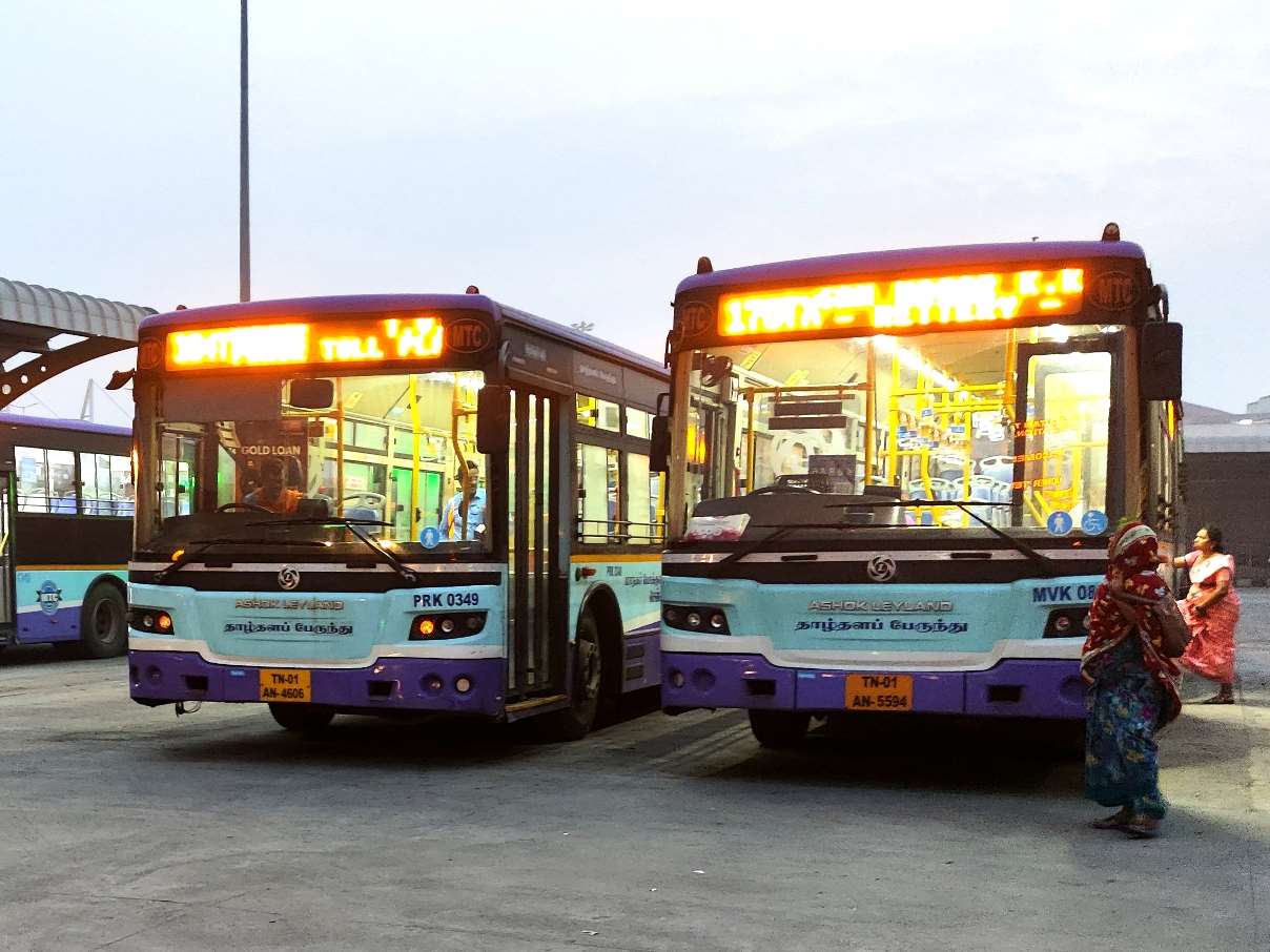 Chennai MTC Night Service Bus Timings