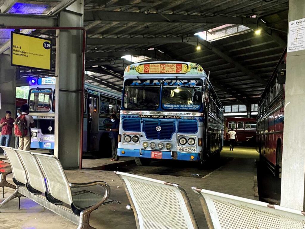 Kandy Bus Timings - Bogambara Bus Stand (SLTB, CPTSA & NTC)