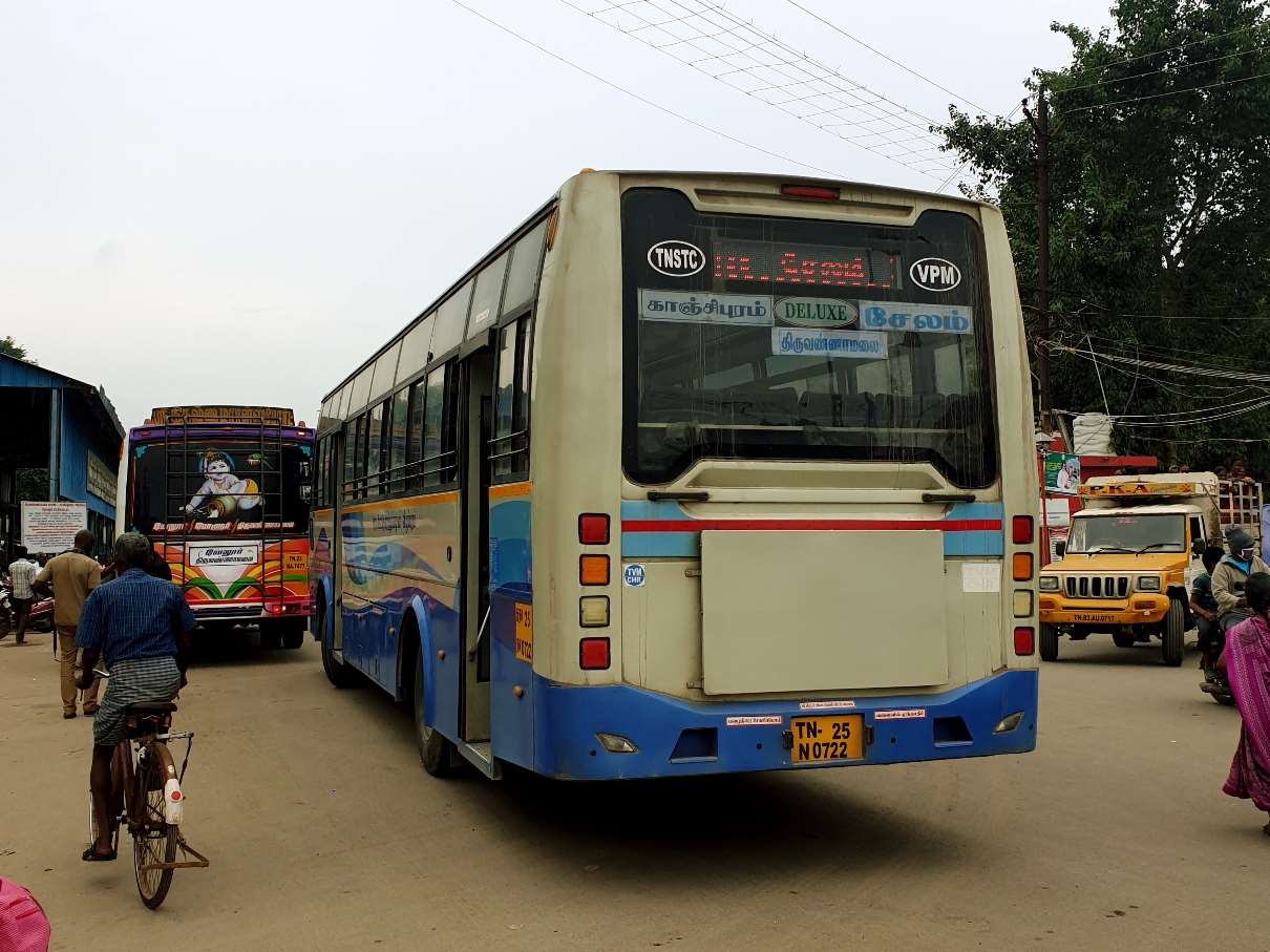 Bus Timings from Polur Bus Stand (TNSTC & Private)