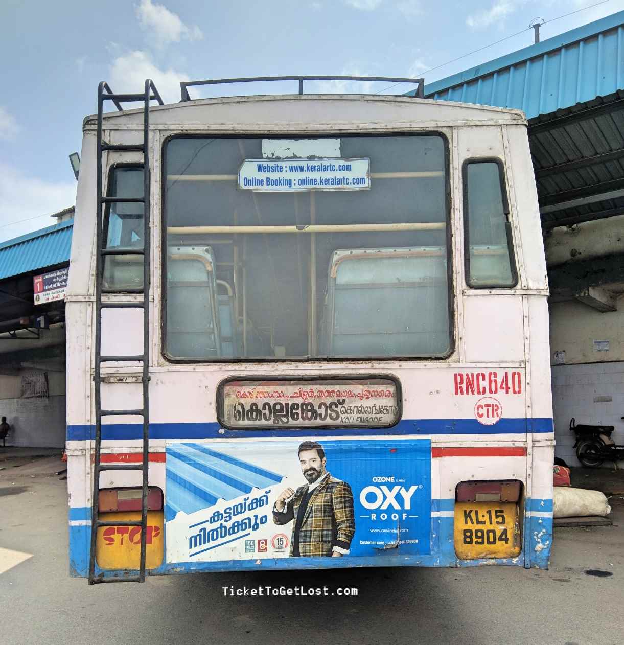 Kollengode Bus Stand Timings (KSRTC & Private)