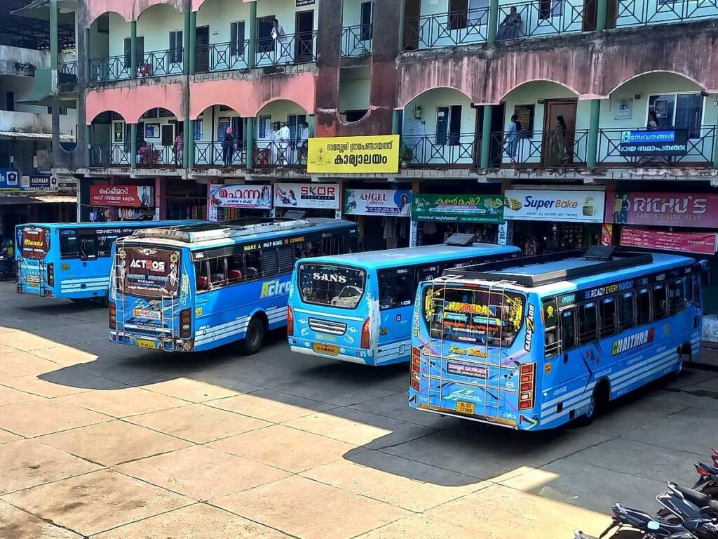 Omassery Bus Stand Timings (KSRTC & Private)