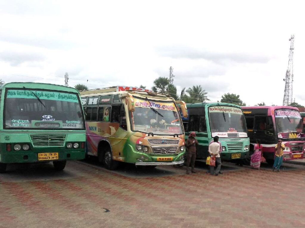 Vilathikulam Bus Stand Timings - (TNSTC & Private)