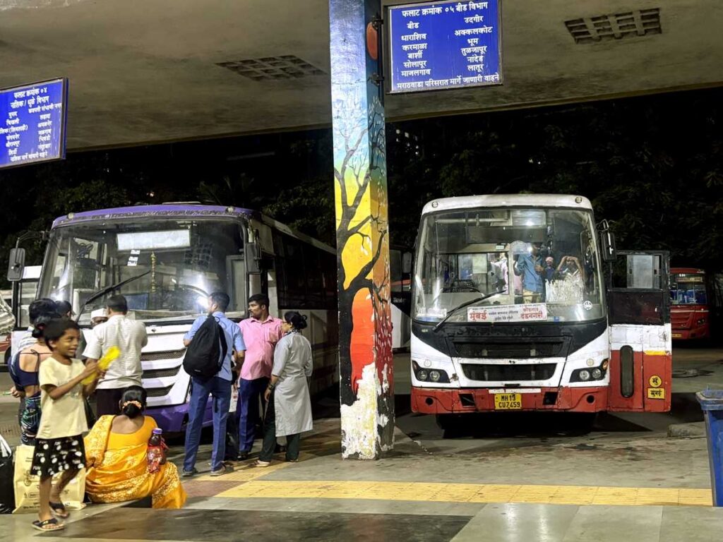 Mumbai Central Bus Stand ST Bus Timings (MSRTC)