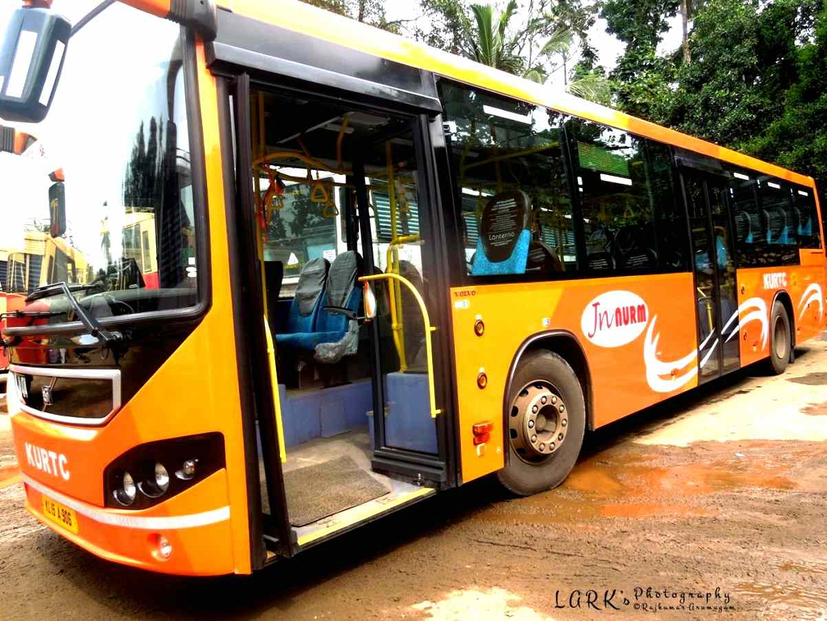 Fort Kochi to Munnar Bus Timings - KSRTC Volvo Low Floor AC